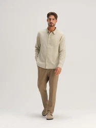 ABOUT YOU x Kevin Trapp Hemd 'Gino' beige