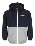 Jack & Jones Plus Jacke JJERUSH nachtblau/hellgrau/weiß