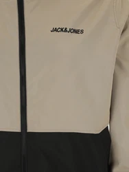 Jack & Jones Plus Jacke JJERUSH khaki/schwarz