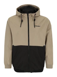 Plus Jacke 'JJERUSH' khaki / schwarz