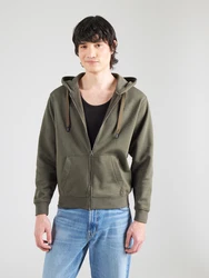 REPLAY Sweatjacke Sweatshirt khaki