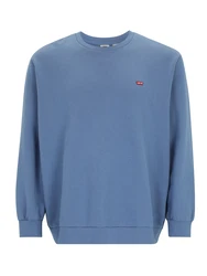 Levi's Big & Tall Sweatshirt 'Original Housemark Crewneck Sweatshirt' azur
