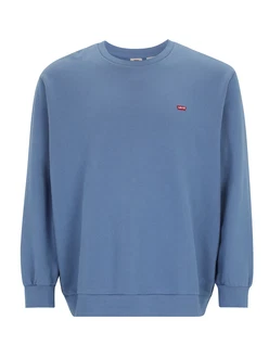 Levi's Big & Tall Sweatshirt 'Original Housemark Crewneck Sweatshirt' azur Levi's Big & Tall Sweatshirt 'Original Housemark Crewneck Sweatshirt' azur