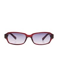 Sonnenbrille rot / schwarz