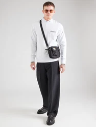 JACK & JONES Sweatshirt JJBEAU schwarz/weimeliert