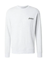 Sweatshirt 'JJBeau' schwarz / weimeliert