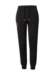 JACK & JONES Hose 'JPSTGORDON SIMON' schwarz / weiß