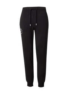 JACK & JONES Hose 'JPSTGORDON SIMON' schwarz / weiß