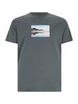 Jack & Jones Plus T-Shirt 'JORVESTERBRO' nachtblau/hellblau/braun/weiß