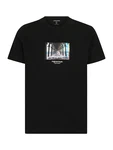Jack & Jones Plus T-Shirt 'JORVESTERBRO' hellblau/hellgelb/schwarz/weiß