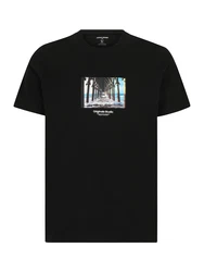 Jack & Jones Plus T-Shirt 'JORVESTERBRO' hellblau/hellgelb/schwarz/weiß