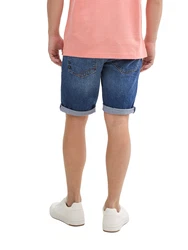 TOM TAILOR DENIM Shorts 'PIERS' blau