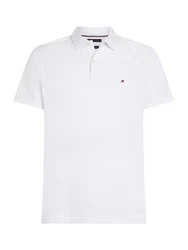 TOMMY HILFIGER Poloshirt schwarz/weiß