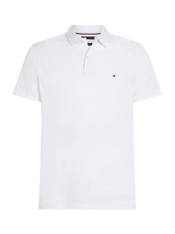 TOMMY HILFIGER Poloshirt schwarz/weiß TOMMY HILFIGER Poloshirt schwarz/weiß
