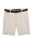 TOM TAILOR DENIM Shorts ecru / schwarz