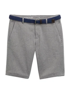TOM TAILOR Shorts Hose nachtblau/dunkelblau/weiß