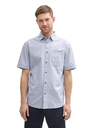 TOM TAILOR Hemd taubenblau
