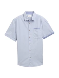 TOM TAILOR Hemd taubenblau