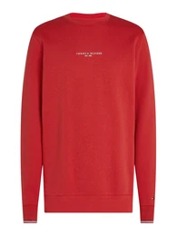 Sweatshirt navy / rot / wei
