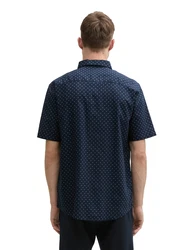 TOM TAILOR Hemd blau/marine/weiß