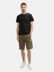 TOM TAILOR Shorts oliv