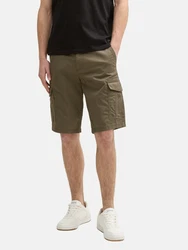 TOM TAILOR Shorts oliv
