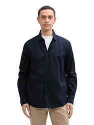 TOM TAILOR Hemd dunkelblau