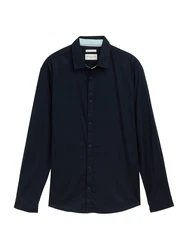 TOM TAILOR Hemd dunkelblau