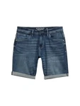 TOM TAILOR Jeansshorts TTJOSH Regular Slim blau