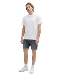 TOM TAILOR Jeansshorts TTJOSH Regular Slim blau