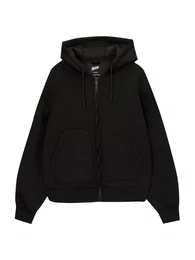 Sweatjacke 'STWD' schwarz