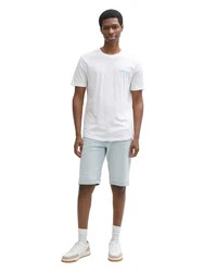 TOM TAILOR DENIM Shorts 'PIERS' hellblau
