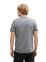 TOM TAILOR DENIM T-Shirt schwarz/weiß