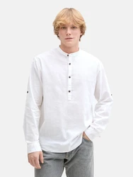 TOM TAILOR DENIM Hemd weiß