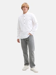 TOM TAILOR DENIM Hemd weiß