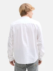 TOM TAILOR DENIM Hemd weiß