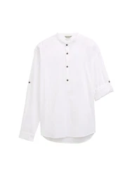 TOM TAILOR DENIM Hemd weiß