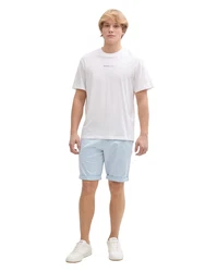 TOM TAILOR DENIM Shorts hellblau
