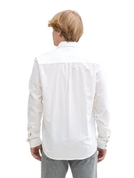 TOM TAILOR DENIM Hemd weiß