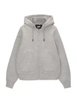 Pull&Bear Sweatjacke 'STWD' graumeliert