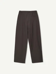 Bershka Hose dunkelbeige