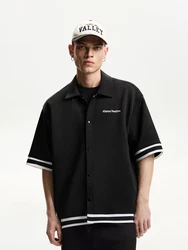 Bershka Hemd schwarz/weiß