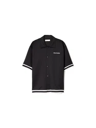 Bershka Hemd schwarz/weiß