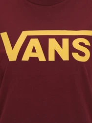 VANS T-Shirt 'CLASSIC' burgunderrot/würziger senf/goldgelb/bordeaux