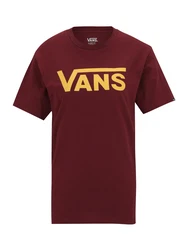 VANS T-Shirt 'CLASSIC' burgunderrot/würziger senf/goldgelb/bordeaux