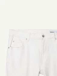 Bershka Jeans Denim weiß