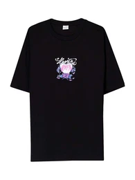 T-Shirt lila / hellpink / schwarz / wei
