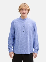 TOM TAILOR DENIM Hemd blau