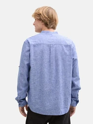 TOM TAILOR DENIM Hemd blau