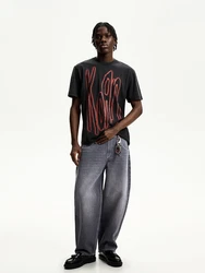 Bershka Jeans Denim grau